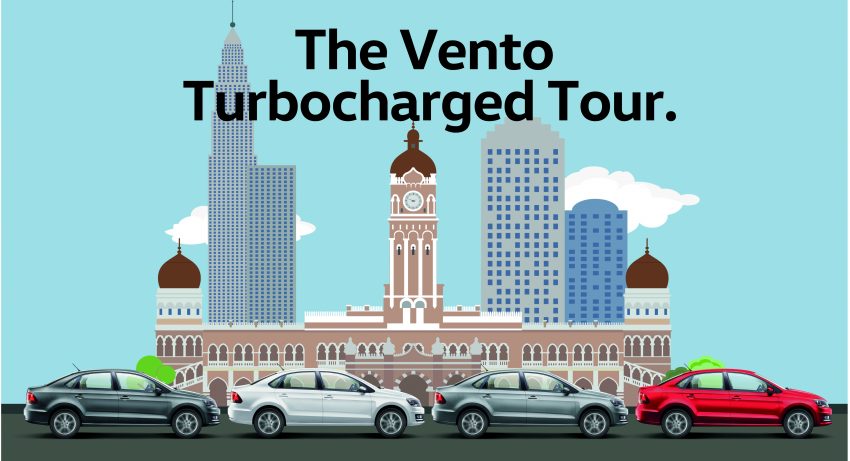 Volkswagen 举办 The Vento Turbocharged Tour，全国十一个地点办巡回展，免费试驾，可以优惠价订购新车！ 22320