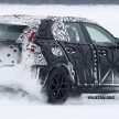 Volvo XC40 雪地测试谍照曝光，下个月上海车展发布。