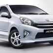 Perodua Axia的双生车型，印尼Toyota Agya将小改款。