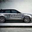 Range Rover Velar 全车照网上曝光，日内瓦车展发布。