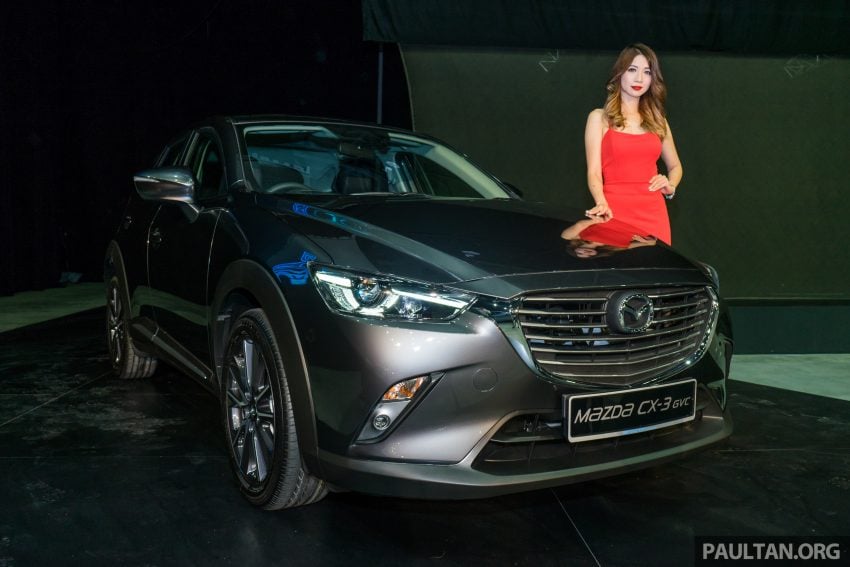 新车图集：Mazda CX-3，搭载重力感应控制系统(GVC)。 27912