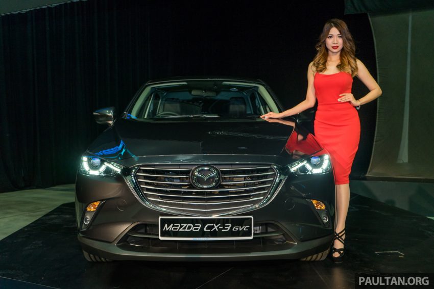 新车图集：Mazda CX-3，搭载重力感应控制系统(GVC)。 27915