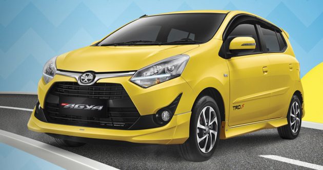 Perodua Axia 的双生车型, Toyota Agya 印尼推出小改款!