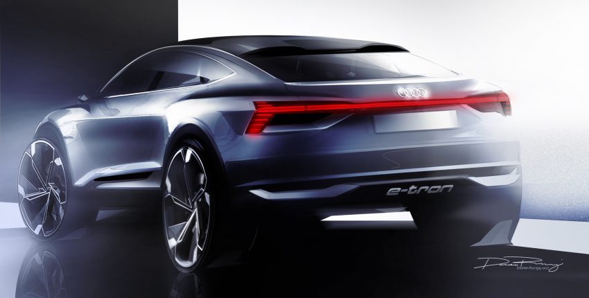 Audi e-tron Sportback Concept 发布前再释出预告图！ 25896