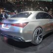 上海车展：Mercedes-Benz A-Class Sedan 概念车实拍。