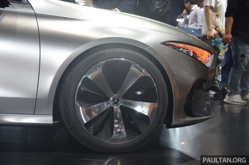 上海车展：Mercedes-Benz A-Class Sedan 概念车实拍。 26959