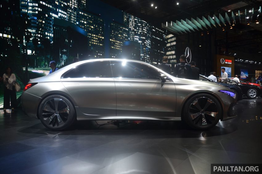 上海车展：Mercedes-Benz A-Class Sedan 概念车实拍。 26960