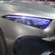 上海车展：Mercedes-Benz A-Class Sedan 概念车实拍。