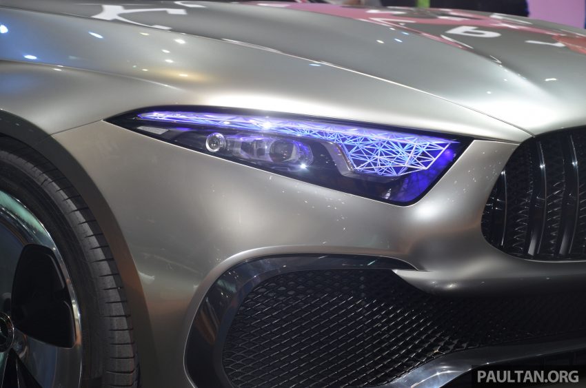 上海车展：Mercedes-Benz A-Class Sedan 概念车实拍。 26965