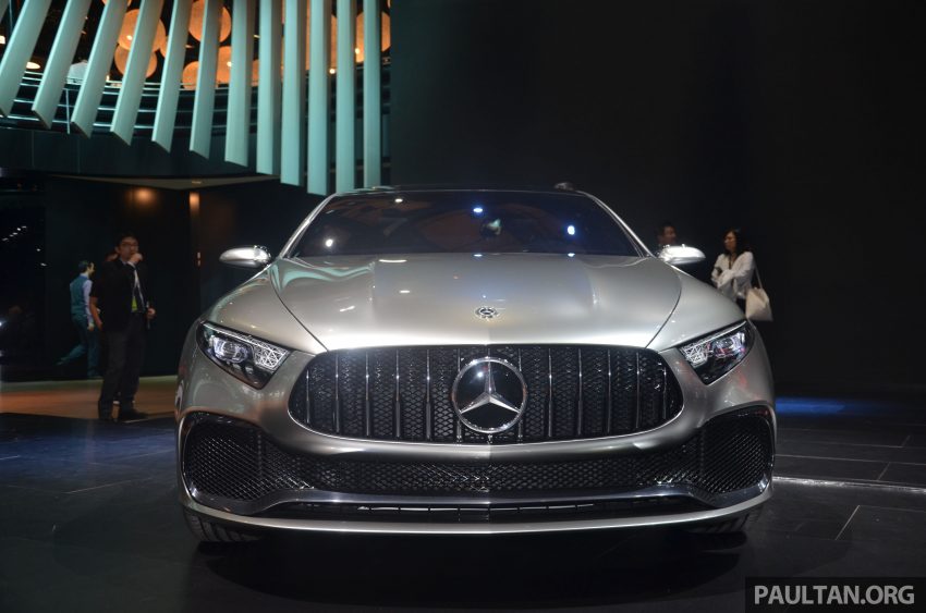 上海车展：Mercedes-Benz A-Class Sedan 概念车实拍。 26967