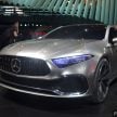 上海车展：Mercedes-Benz A-Class Sedan 概念车实拍。