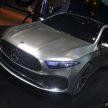 上海车展：Mercedes-Benz A-Class Sedan 概念车实拍。
