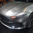 上海车展：Mercedes-Benz A-Class Sedan 概念车实拍。