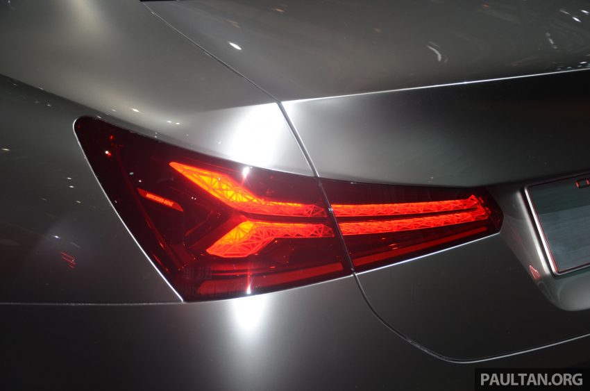 上海车展：Mercedes-Benz A-Class Sedan 概念车实拍。 26975