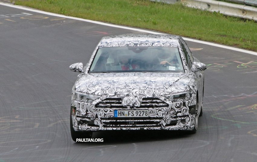 下一代 Audi A8 将搭载全自动驾驶系统，更聪明更全面。 27362