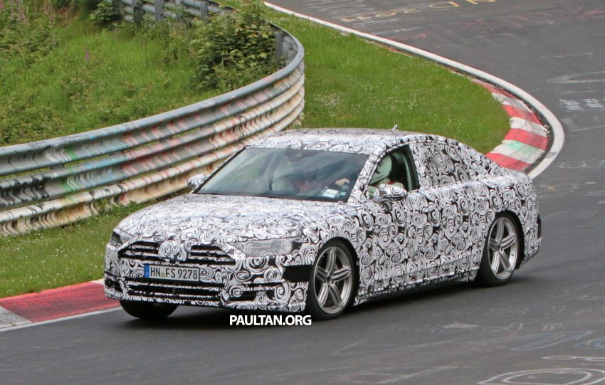 下一代 Audi A8 将搭载全自动驾驶系统，更聪明更全面。 27363
