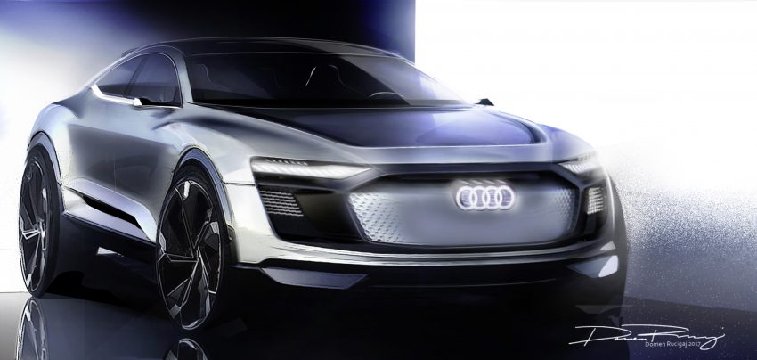 Audi e-tron Sportback 概念车面世，2019年开始量产！ 26214