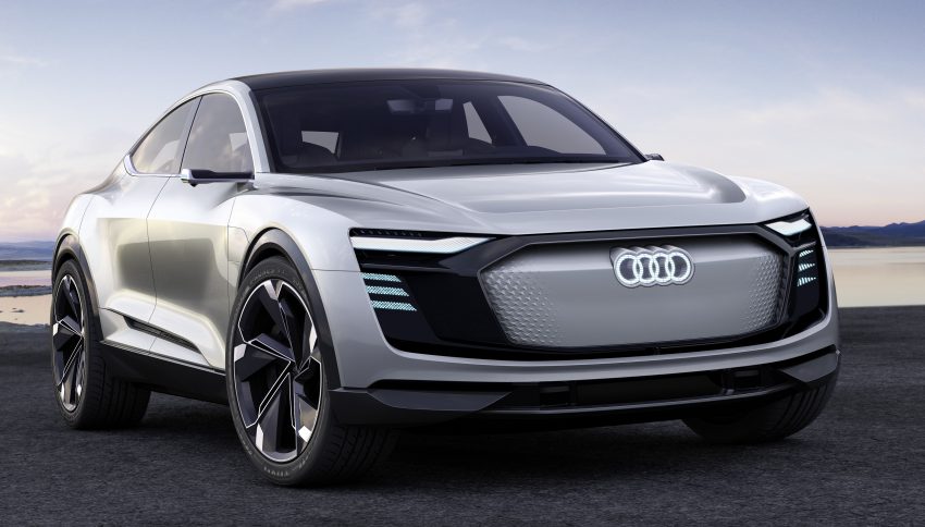 Audi e-tron Sportback 概念车面世，2019年开始量产！ 26225