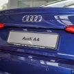 新车图集：全新 Audi A4 1.4 TFSI 与 2.0 TFSI Quattro。