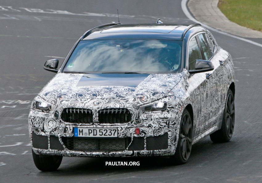 新车谍照：概念Coupe SUV，BMW X2 纽柏林车道试跑！ 27394
