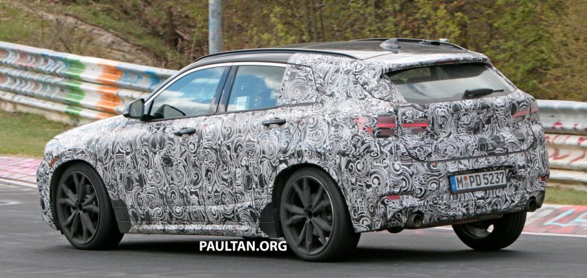 新车谍照：概念Coupe SUV，BMW X2 纽柏林车道试跑！ 27400