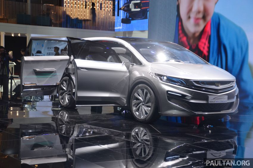 上海车展：前卫之作，Geely Concept MPV车型实拍！ 27047