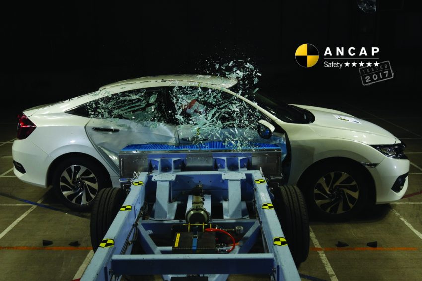 澳洲 Honda Civic 撞击测试成绩出炉，获 ANCAP 5星！ 27580