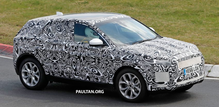 第二款 SUV，Jaguar E-Pace 欧洲谍照曝光，年中发布。 26843