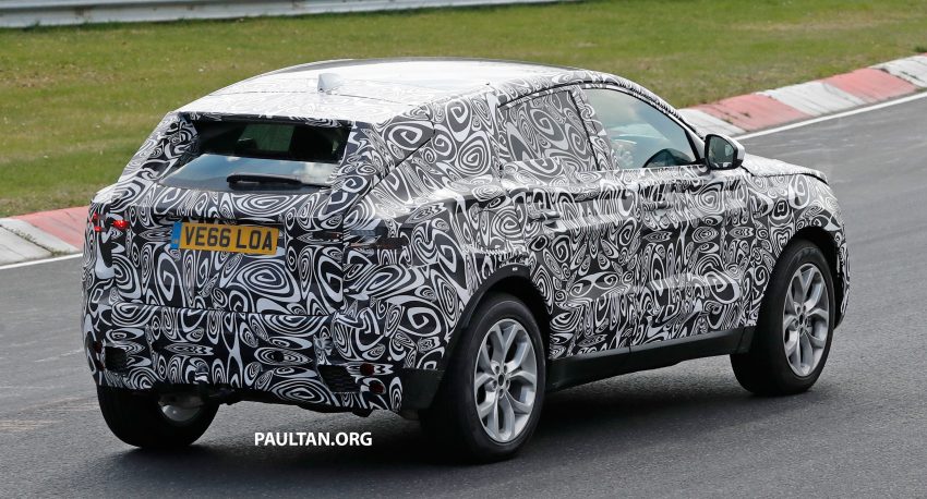 第二款 SUV，Jaguar E-Pace 欧洲谍照曝光，年中发布。 26846