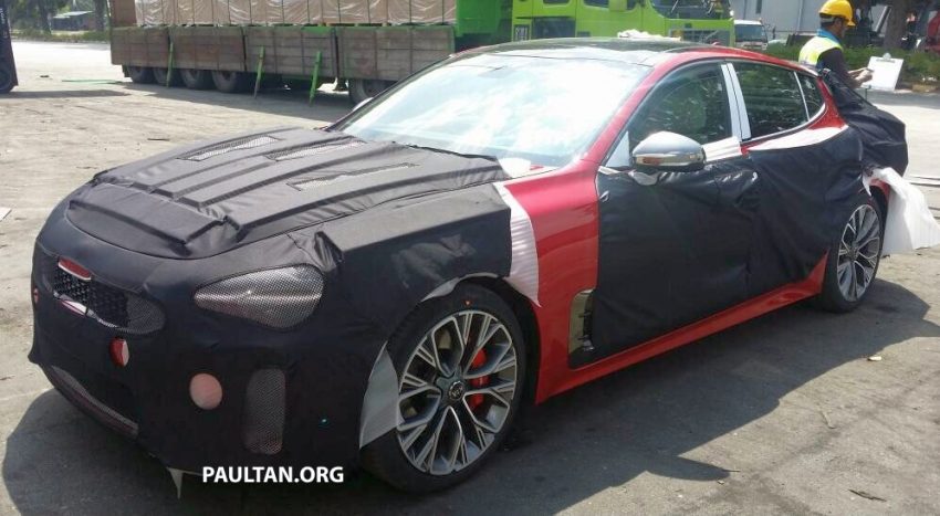 四门轿跑 Kia Stinger 本地现踪迹，意味着会来大马了吗？ 27962