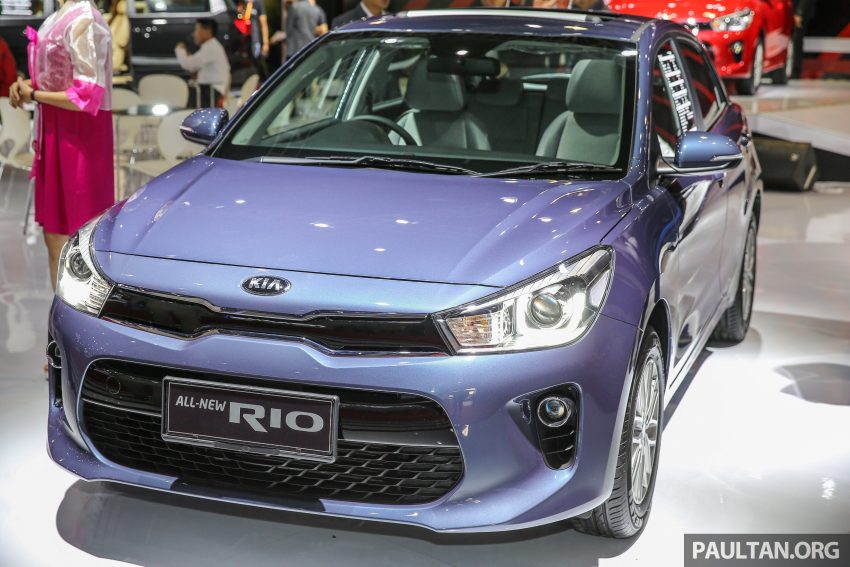 全新 Kia Rio 登陆印尼国际车展，本地预计不久后上市。 27978