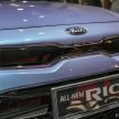 全新 Kia Rio 登陆印尼国际车展，本地预计不久后上市。