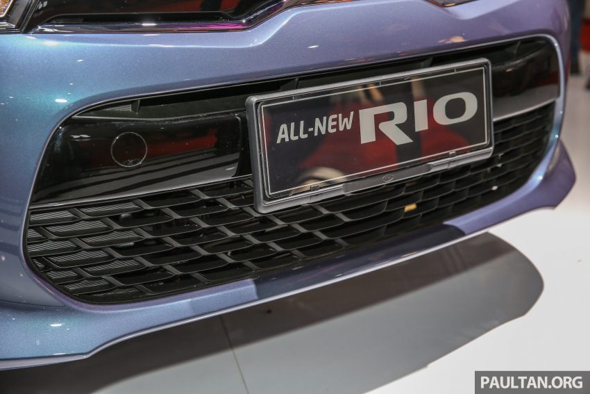 全新 Kia Rio 登陆印尼国际车展，本地预计不久后上市。 27989