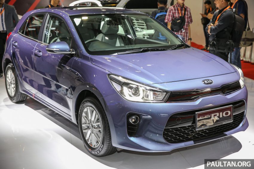 全新 Kia Rio 登陆印尼国际车展，本地预计不久后上市。 27979