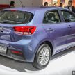 全新 Kia Rio 登陆印尼国际车展，本地预计不久后上市。