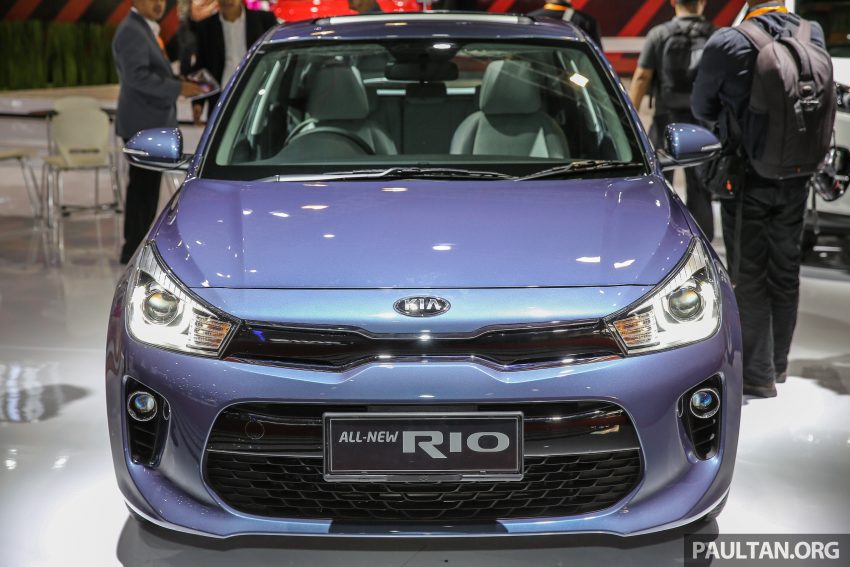全新 Kia Rio 登陆印尼国际车展，本地预计不久后上市。 27982