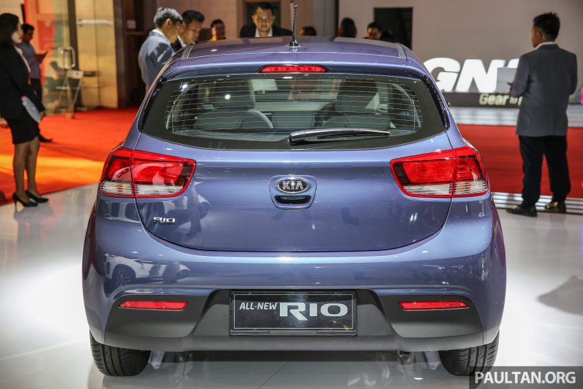 全新 Kia Rio 登陆印尼国际车展，本地预计不久后上市。 27983