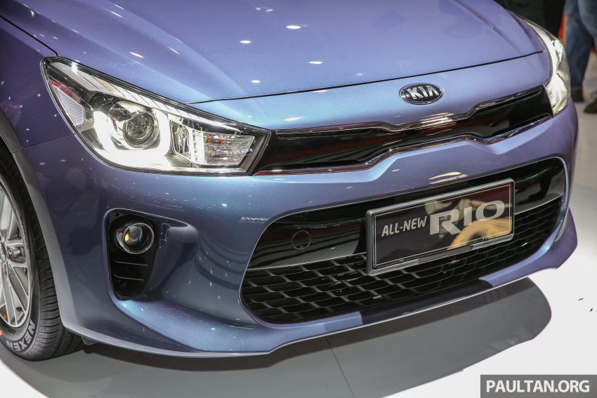全新 Kia Rio 登陆印尼国际车展，本地预计不久后上市。 27985