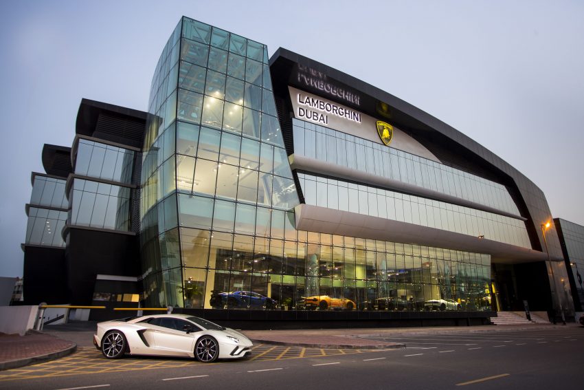 又一项世界之最，全球最大Lamborghini展销厅入驻杜拜！ 28027