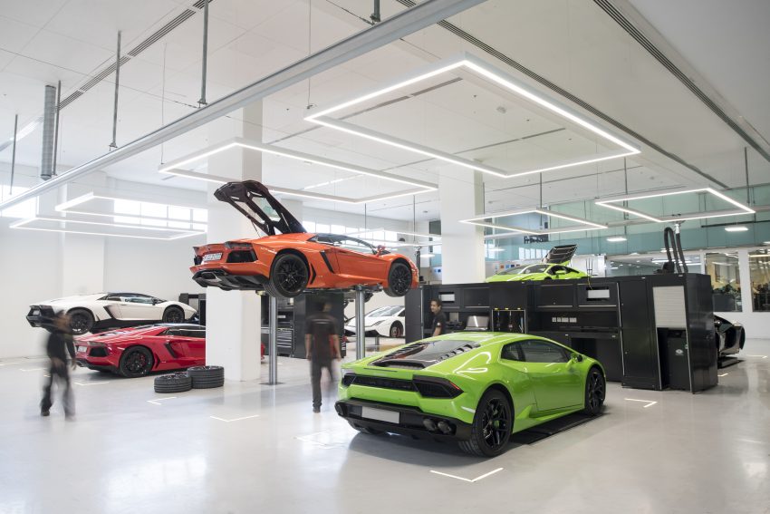 又一项世界之最，全球最大Lamborghini展销厅入驻杜拜！ 28036