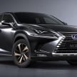 Lexus NX 小改款，操控性更佳，NX200t改名为NX300。