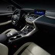 Lexus NX 小改款，操控性更佳，NX200t改名为NX300。