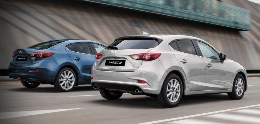 Mazda 3 小改款，搭载 GVC 上市，售价从RM111k起。 27652