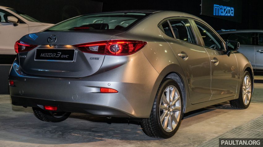 Mazda 3 小改款，搭载 GVC 上市，售价从RM111k起。 27693