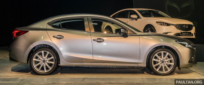 Mazda 3 小改款，搭载 GVC 上市，售价从RM111k起。 27694