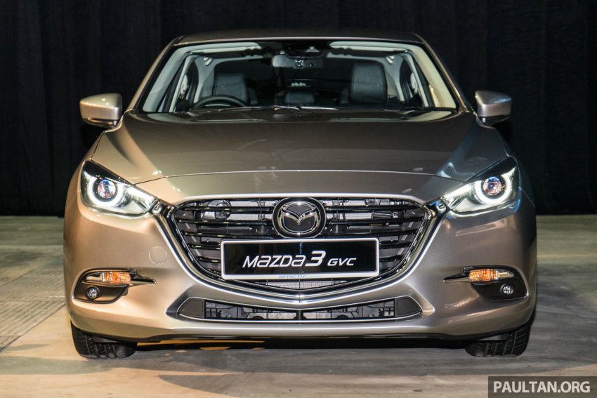 Mazda 3 小改款，搭载 GVC 上市，售价从RM111k起。 27695