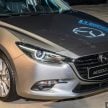 Mazda 3 小改款，搭载 GVC 上市，售价从RM111k起。