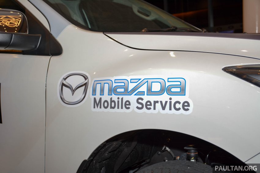 Mazda 推介上门维修与保养服务，在家也可保养爱车。 27886