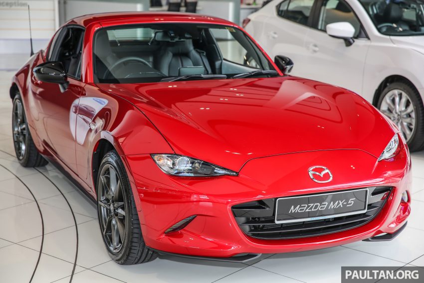 Mazda MX-5 RF 硬顶敞篷版本地上市，售价RM236k起。 27445