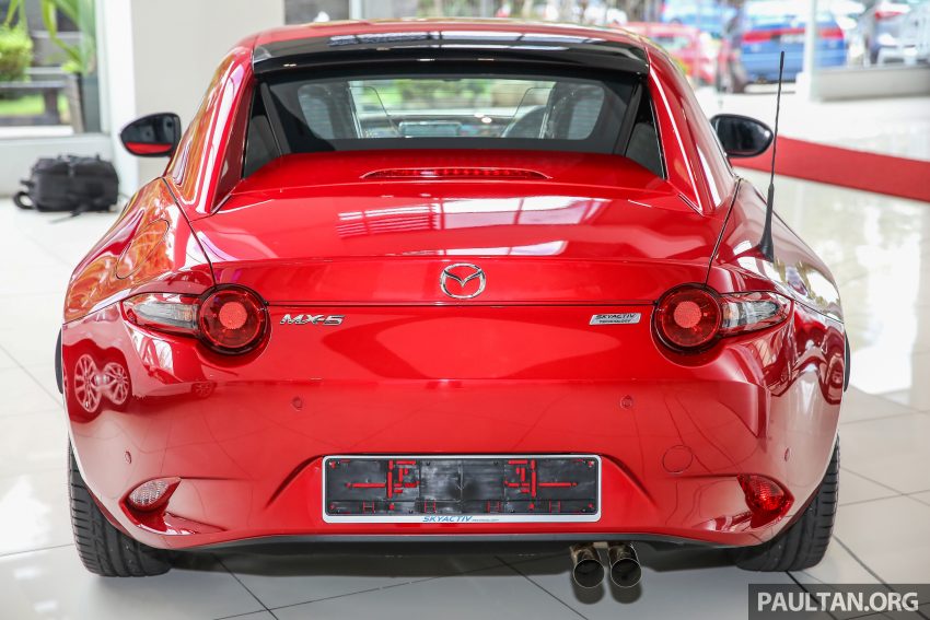 Mazda MX-5 RF 硬顶敞篷版本地上市，售价RM236k起。 27454